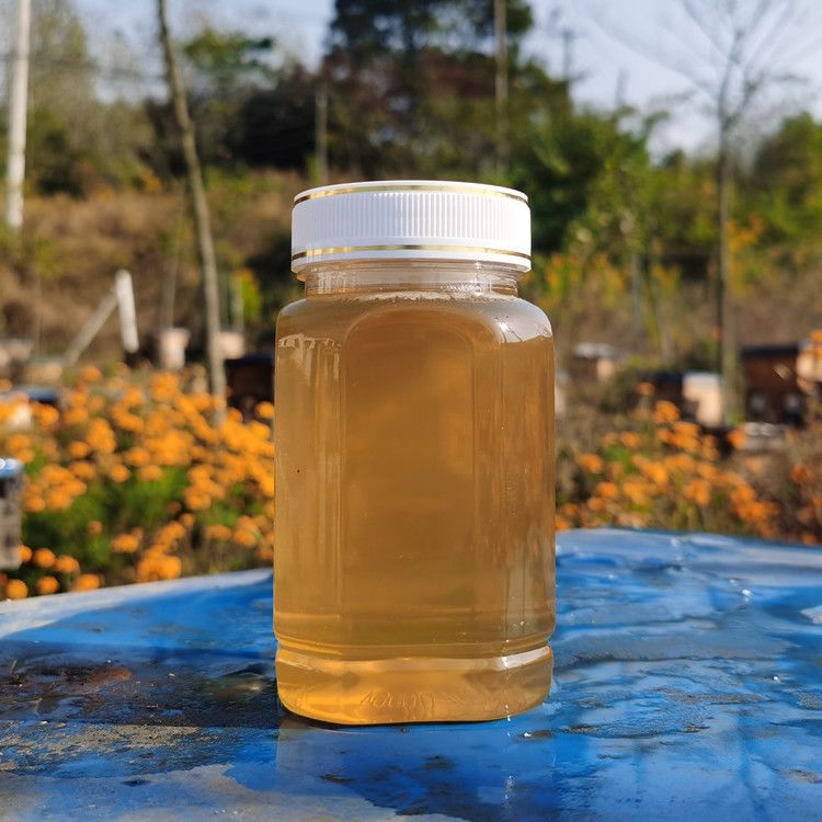 健蜂园百花蜜500g瓶装 农家自产 新鲜土蜂蜜结晶蜂蜜