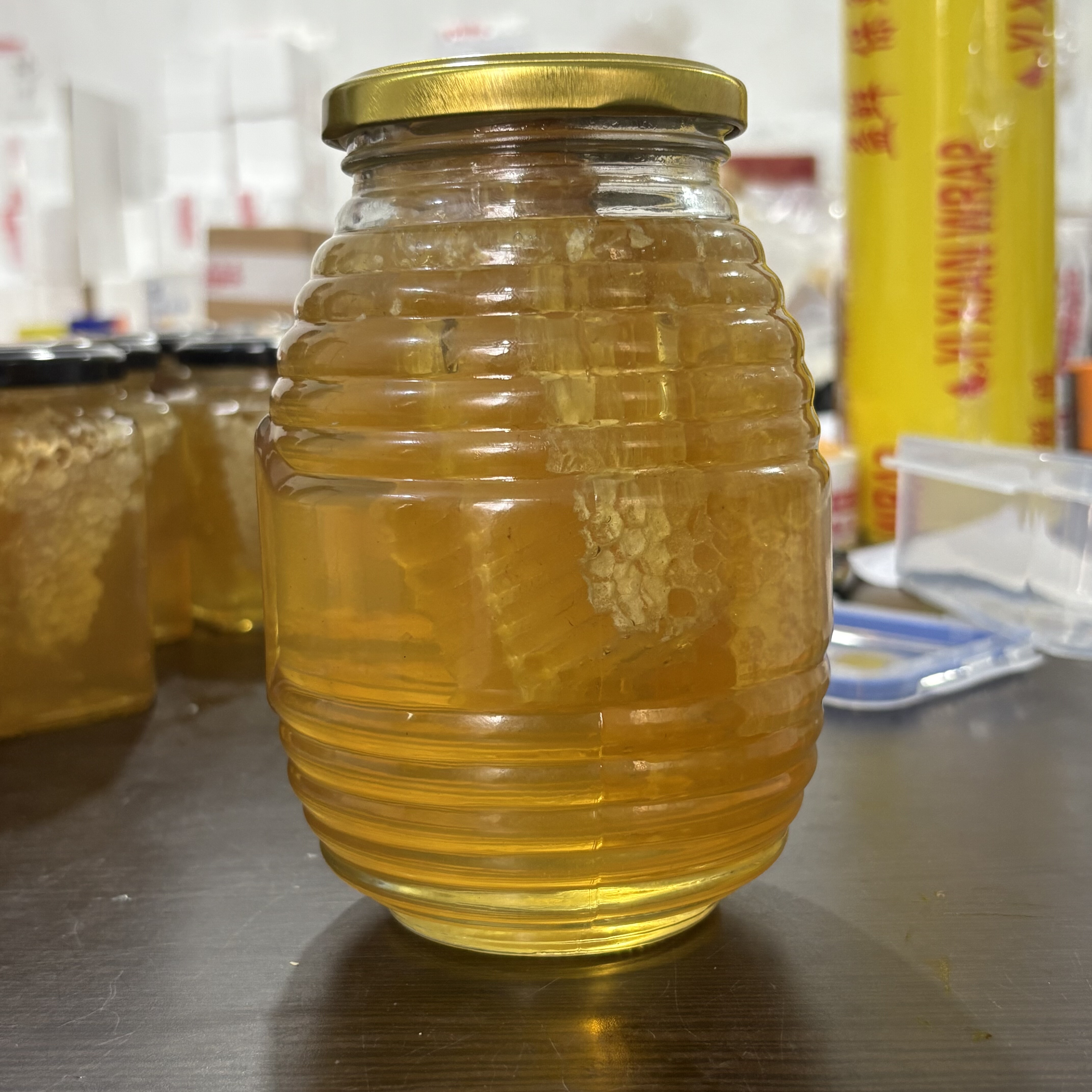 2斤装蜂窝蜜野生土蜂蜜纯正天然蜂蜜百花蜂蜜纯正无添加蜂蜜原蜜