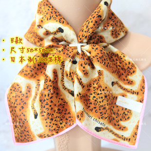 日本tsumori chisato津森千里女装配件手帕手绢丝巾围巾方巾 包邮
