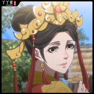 魔道祖师江厌离婚服师姐婚服cos发冠武器武器游戏cosplay武器