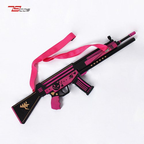 碧蓝档案绮良良枪+背带cosplay道具服定做武器装备