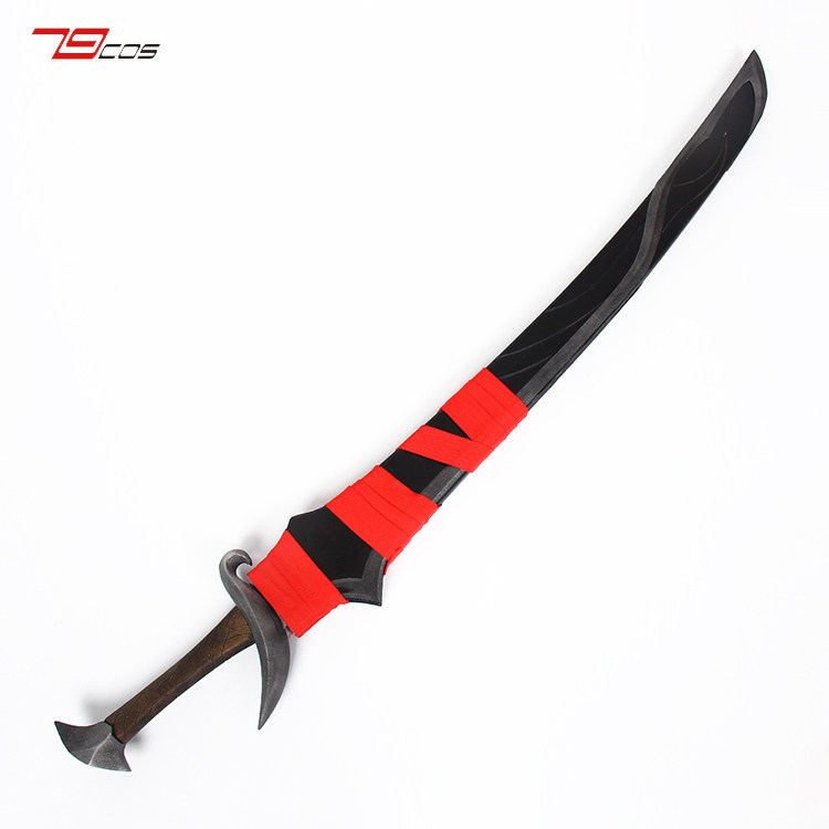 英雄联盟预知之眼亚索 剑+鞘cosplay道具服定制武器装备