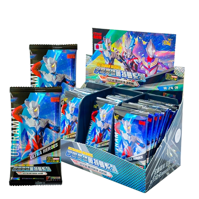 荣耀版奥特曼奥特卡片第26弹3D立体10元包整盒满星BCR卡牌JR泽塔