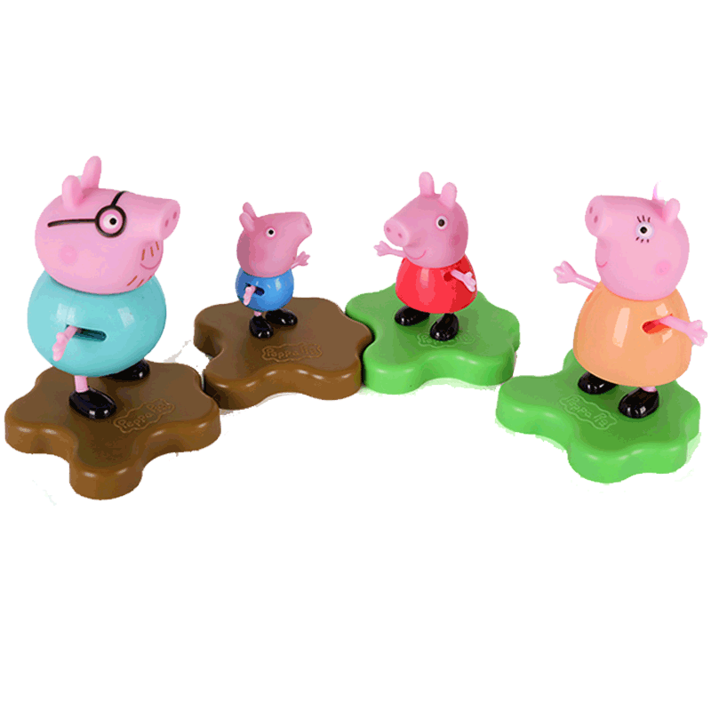 小猪佩奇一家3-5-6套装生日礼物