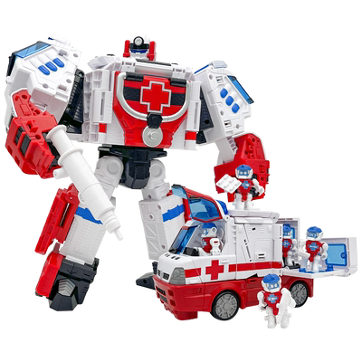 超大号】咖宝车神医疗大师救护车