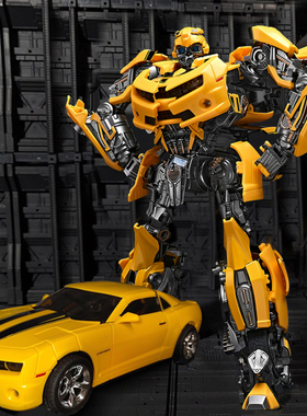 大黄蜂变形玩具合金正版金刚7模型擎天手办柱儿童机器人男孩汽车6