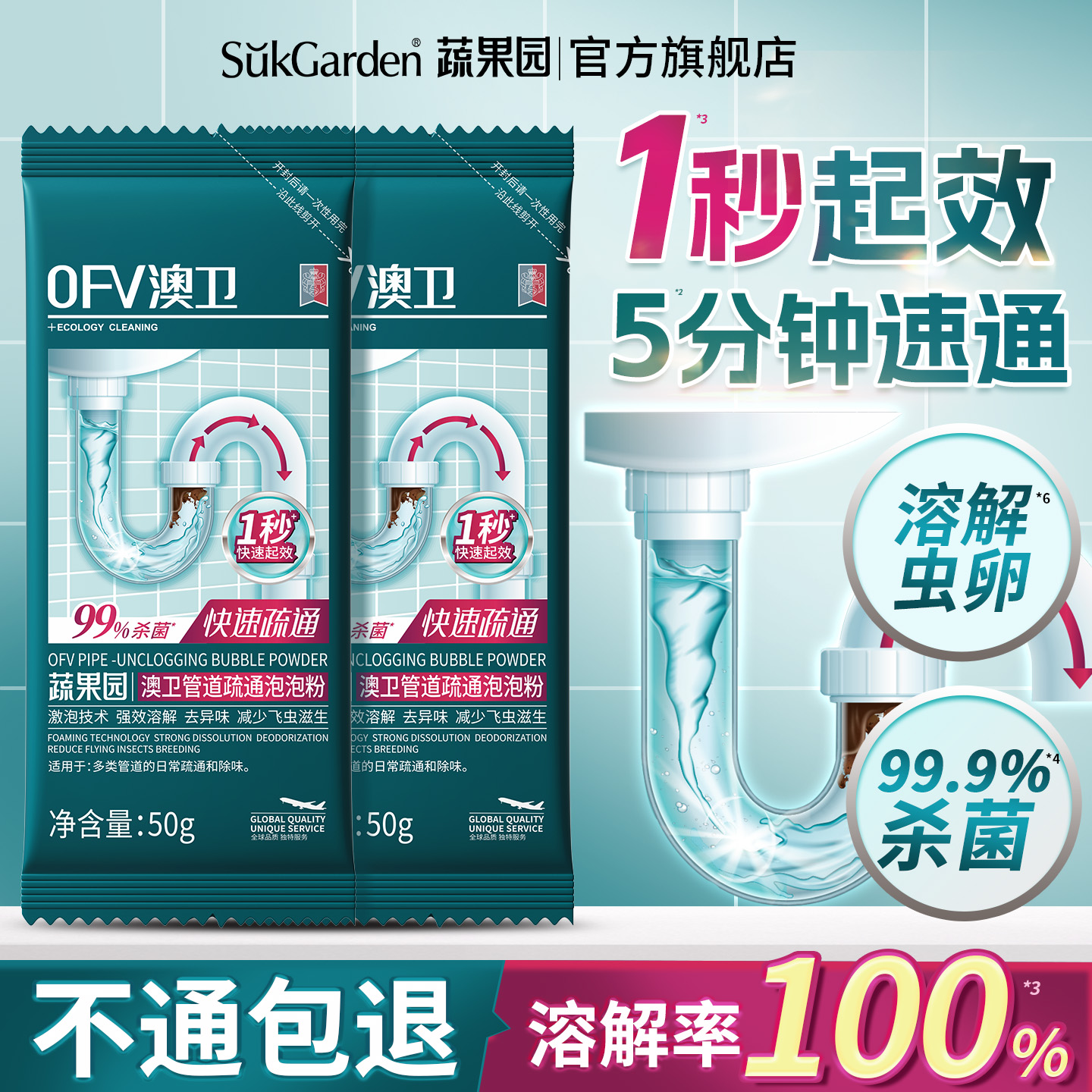 【100%溶解率】蔬果园管
