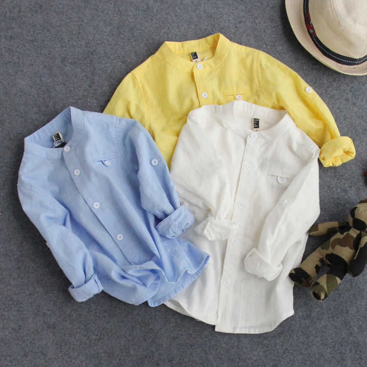 Chemise garcon à manche longue - Ref 2074255 Image 1