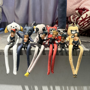 RIIZE乳鼠干内置铁丝骨架抽象玩偶大崎将太郎乳鼠干宋银硕郑成灿