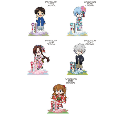EVANGELION STORE新世纪福音战士绫波丽明日香兰格真嗣亚克力立牌