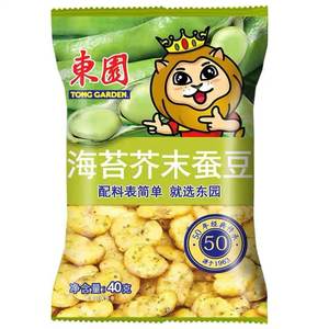 罗森同款 东园 蟹黄味/海苔芥末蚕豆40g/袋