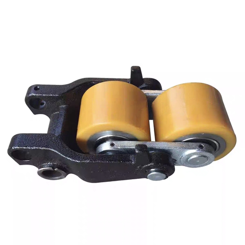 林德MT20/MT16电动托盘搬运车配件驱动轮承重轮架总成74*30辅助轮