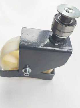 加力JIALIFT半电动堆高车轮架总成万向轮架带刹车转向辅助轮轮架