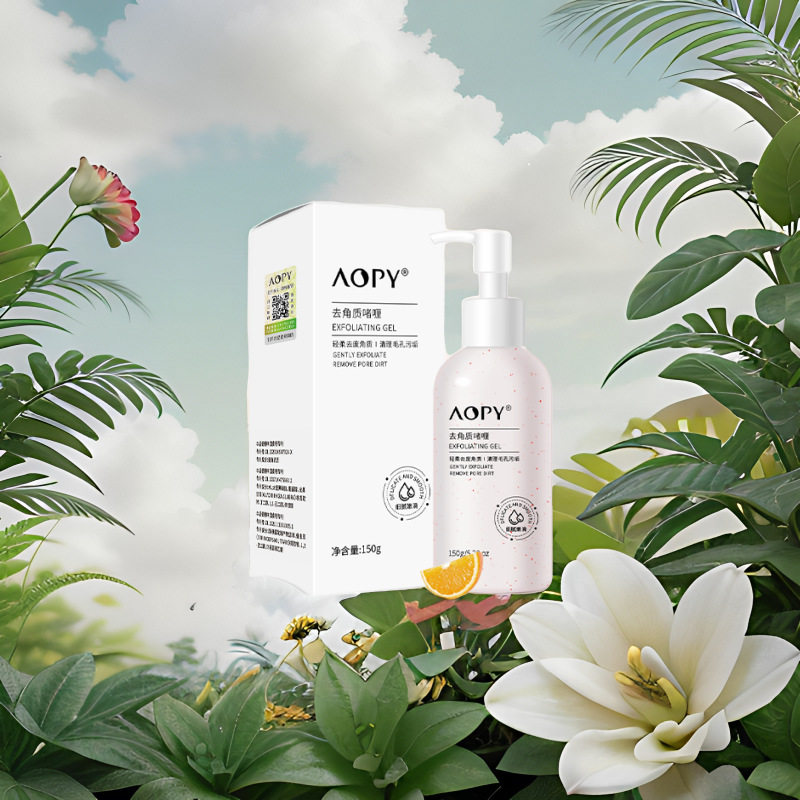 AOPY果酸去角质啫喱面部肌肤温和清洁毛孔身体磨砂膏清理毛孔污垢