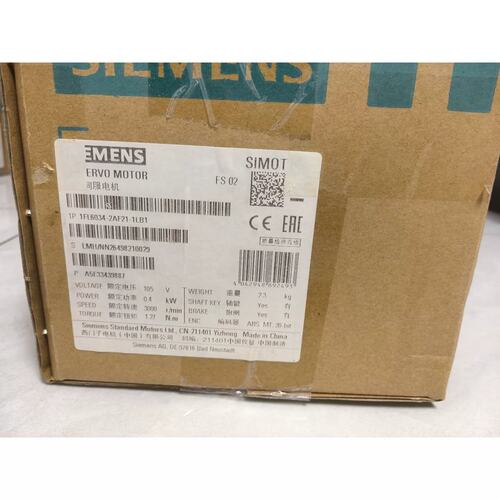 伺服电机FL6034-2AF21-1LB1FL6032-2AF21-1AA1FL6042-2AF21-1AA1