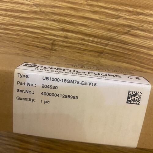 感器UB1000-18GM75-E5-V15UB1000-18GM75-E5UB1000-18GM75-I-V15
