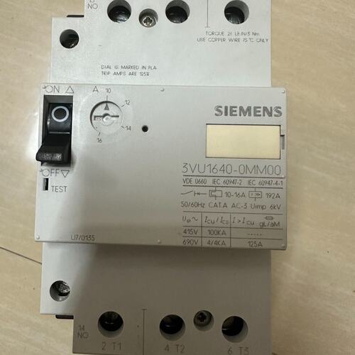 议价低压断路器3VU16403VU163VU1640-0M3VU16400MM00