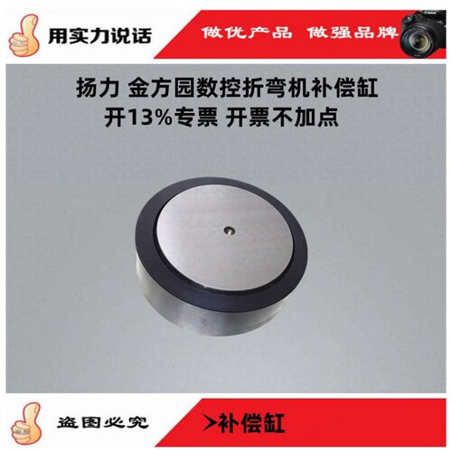 现货扬力金方园数控折弯机补偿缸