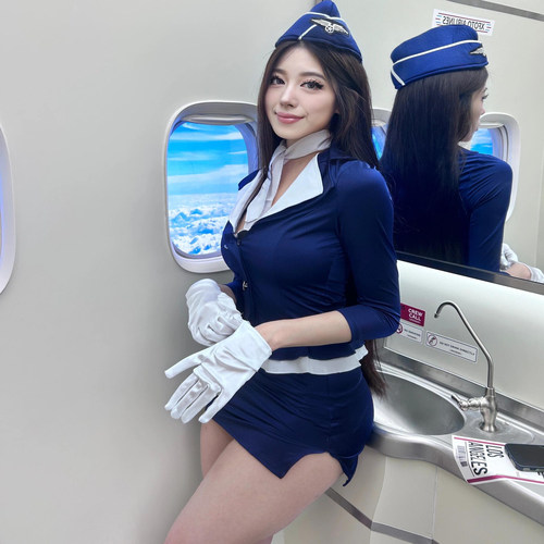 万圣节教官性感纯欲女警制服夜场教师cos办公室OL秘书套装空姐装