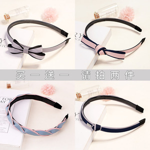 发箍女简约韩国发捆洗脸甜美头饰带齿防滑压发卡头箍发窟卡子发带