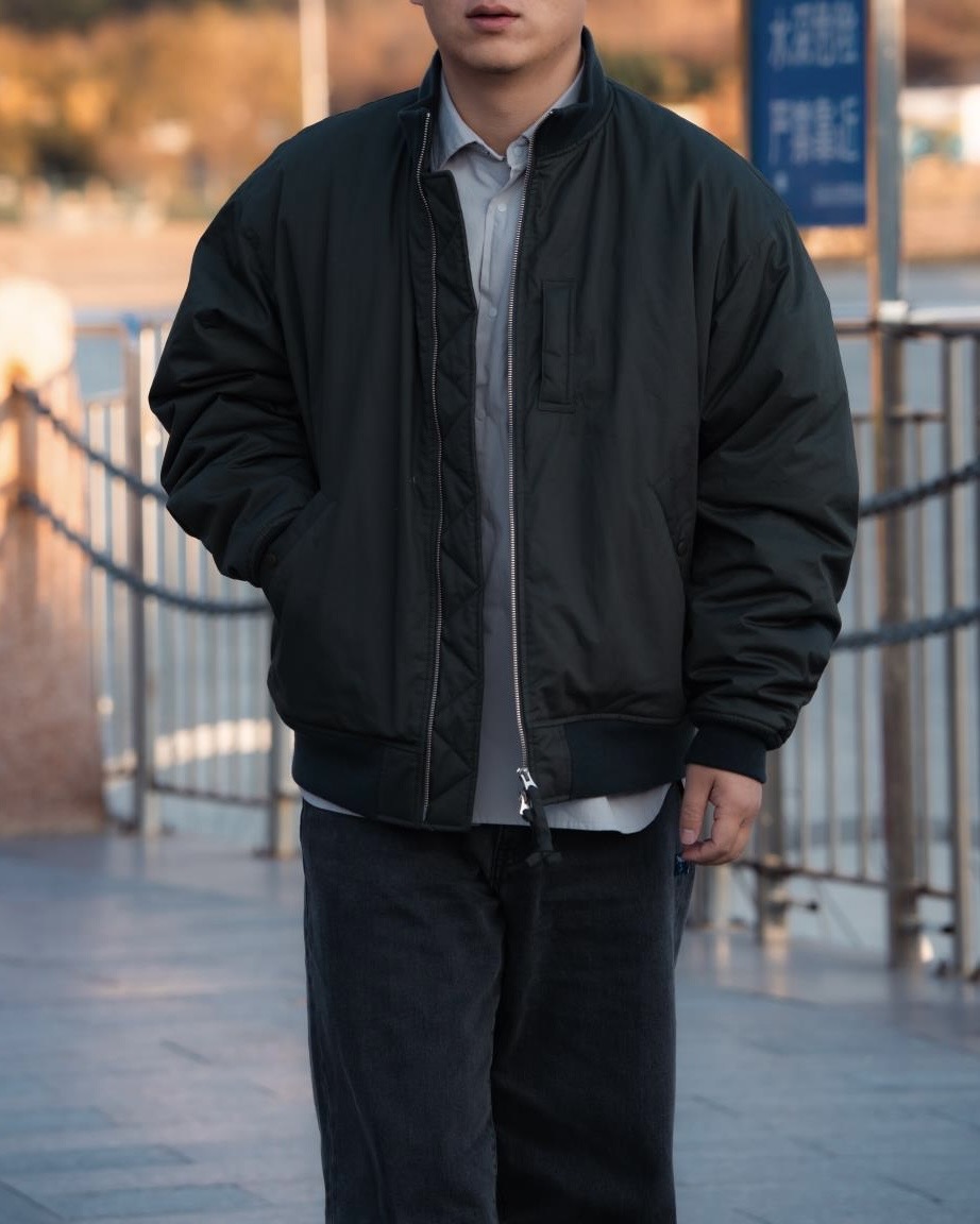 williamin 25aw Insulation Varsity Jacket MA1机能夹棉空军夹克