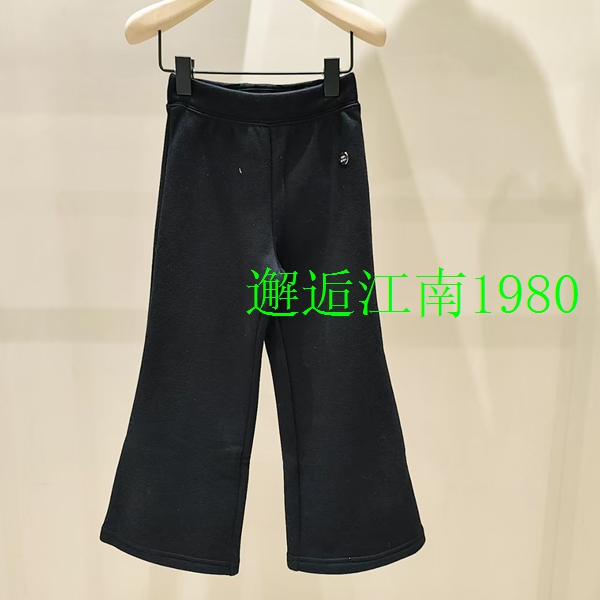 littlemoco专柜正品25冬新款女童火山岩升温针织微喇 KBE4PAT028