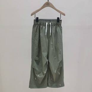 littlemoco专柜正品2026夏装新品男女童休闲长裤KBF2PAT020