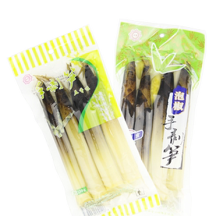 杭富手剥笋230g五香泡椒笋尖水煮竹笋脆笋春笋片开袋即食笋零食