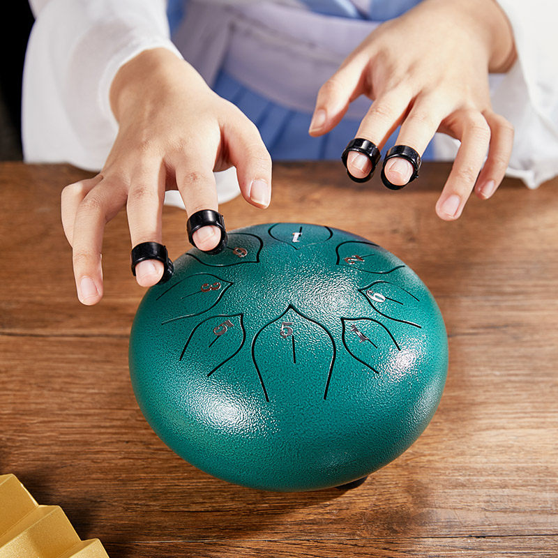 空灵鼓13音8音灵空鼓15音空明鼓初学者正品手蝶梵音鼓乐器15音