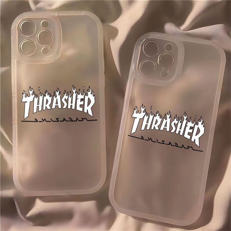 ins火焰英文华为nova9手机壳nova8pro7se65i4e透白全包mate40软p30