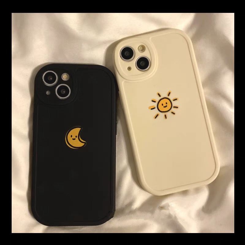 oppo系列太阳月亮表情手机壳