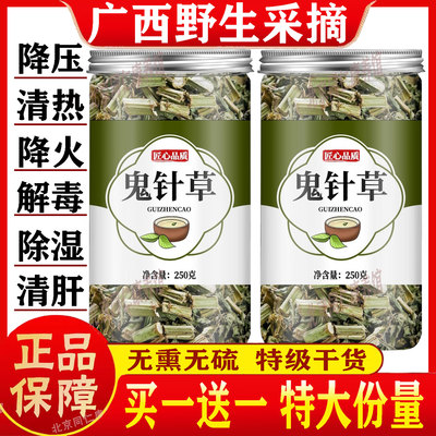 广西野生白花三叶鬼针草中草药材