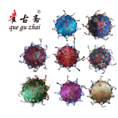 百子10人缎针线包diy娃娃十字绣