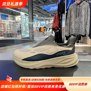 新款 WNTR低帮潮流一脚蹬防滑休闲鞋 SOFT AGLV067 李宁25冬季