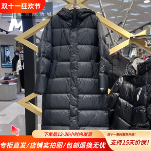 百搭保暖鸭绒90%AYMU321 羽绒服男女宽松经典 中国李宁24冬季 长款