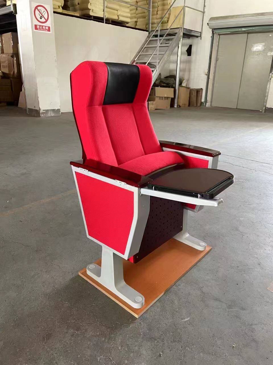 礼堂椅排椅铝合金带小桌板阶梯教室联排椅会议室座椅报告学生椅子