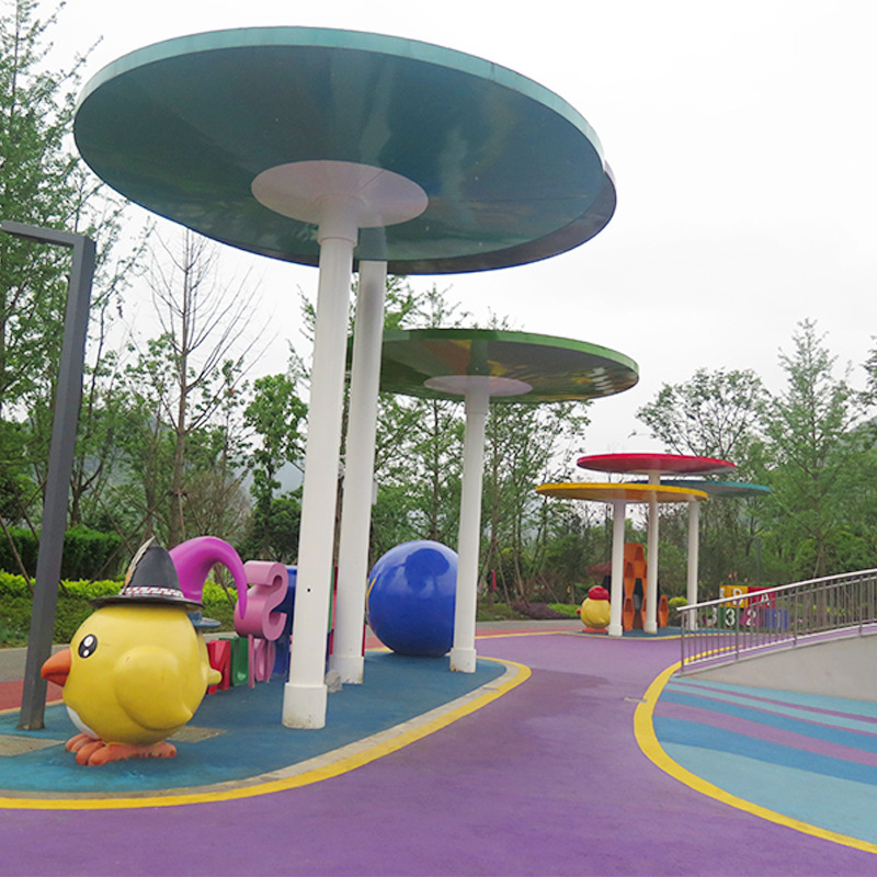 户外非标玻璃钢不锈钢雕塑 儿童乐园游乐设施 卡通动物造型定做