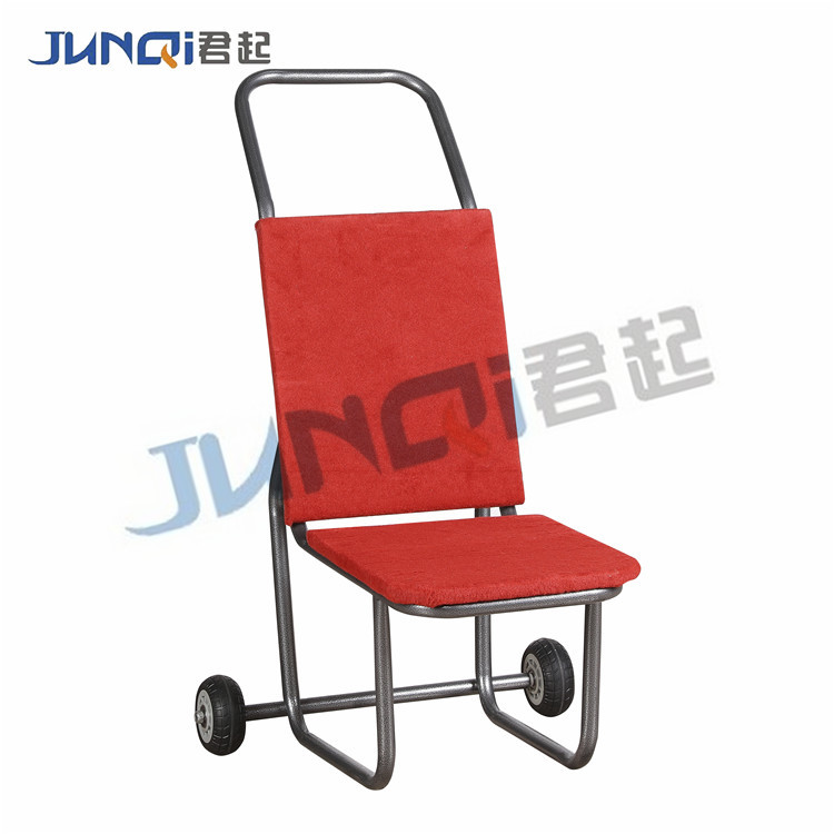 Hotel Stacking Banquet chair cart and trolley for wedding