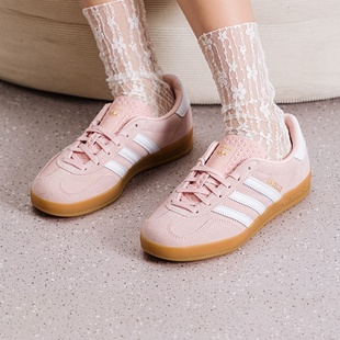正品ADIDAS阿迪达斯三叶草女简约经典百搭运动休闲低帮板鞋IH5484