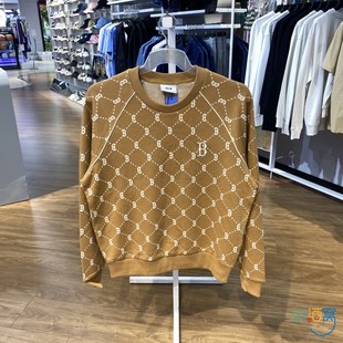 百搭舒适潮流圆领长袖 时尚 卫衣3AMTM0151 MLB男女2025春新款 正品