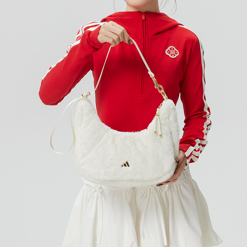 新款年正品ADIDAS阿迪达斯女包斜跨包运动休闲毛绒单肩包KR2567,运动包/户外包/配件,挎包/拎包/休闲包,淘宝优惠券,粉丝福利购,淘宝优惠卷