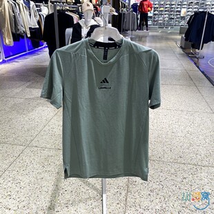 正品ADIDAS阿迪达斯男2025春新款透气舒适休闲运动圆领T恤JW1741