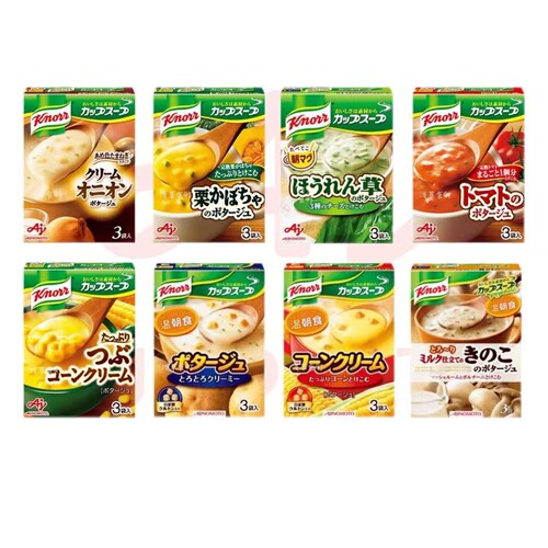 日本味之素Knorr玉米奶油浓汤
