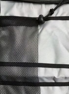 高中书袋大容量学生多功能初中加厚桌面学习桌边书收纳袋桌面挂袋