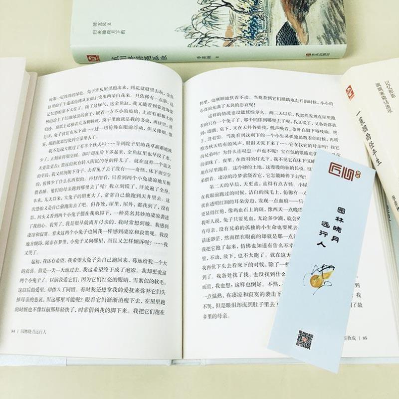 （正版）季羡林全套书 全集4册散文集 园林晓月远行人 散文精选的书 文学书籍 中国小说经典名著文集文学类小学初中高中学生