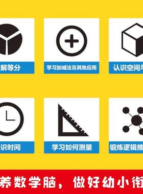 （正版）超有趣的数学思维机关书翻翻小学生数学专项训练认识人民币时间测量空间与图形加减法混合运算幼儿园早教一二年级数学神器