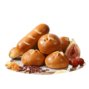 正宗全麦碱水面包碱水包球棒无糖精代餐整箱早餐轻减低脂食品零食