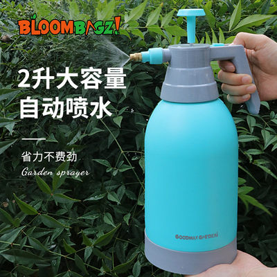 bloombagz气压式园艺大喷壶 高压铜嘴 家庭消毒防护花卉盆栽浇水