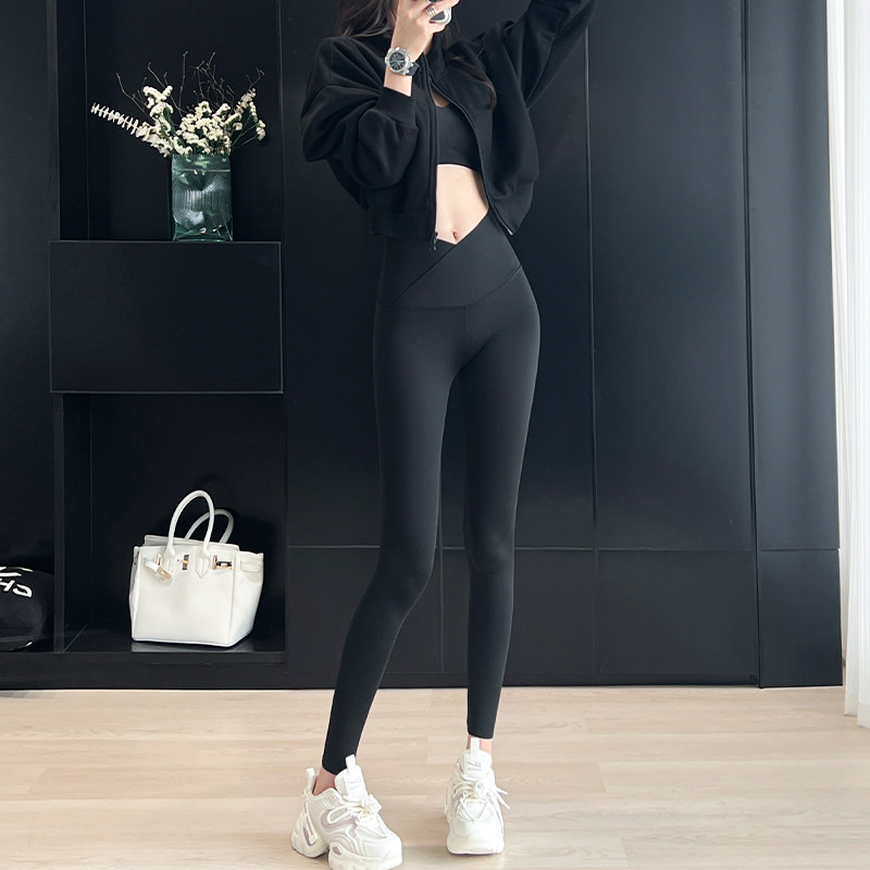 春夏季黑色鲨鱼裤女外穿2025新款高腰弹力显瘦提臀芭比瑜伽打底裤,女装/女士精品,打底裤,淘宝优惠券,粉丝福利购,淘宝优惠卷