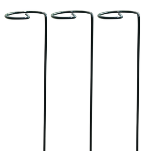 花架子铁艺单杆支撑架室外花园月季花爬藤固定杆植物绣球撑花支架